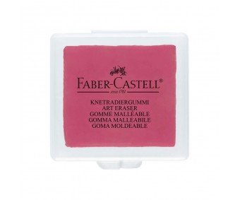 Kustutuskumm süsi/pastell - Punane - Faber-Castell